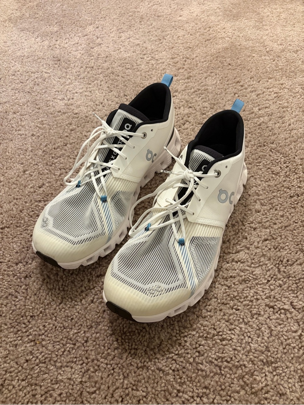 On Cloud X 3 Shift White Running Shoes Men’s Size 11